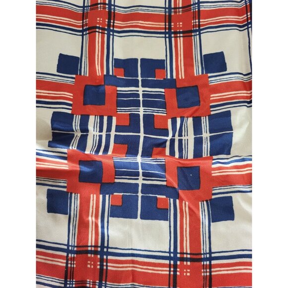 Vintage Collectible Vera Neumann Scarf‎ 22" x 22" Signed Acetate - Picture 3 of 4